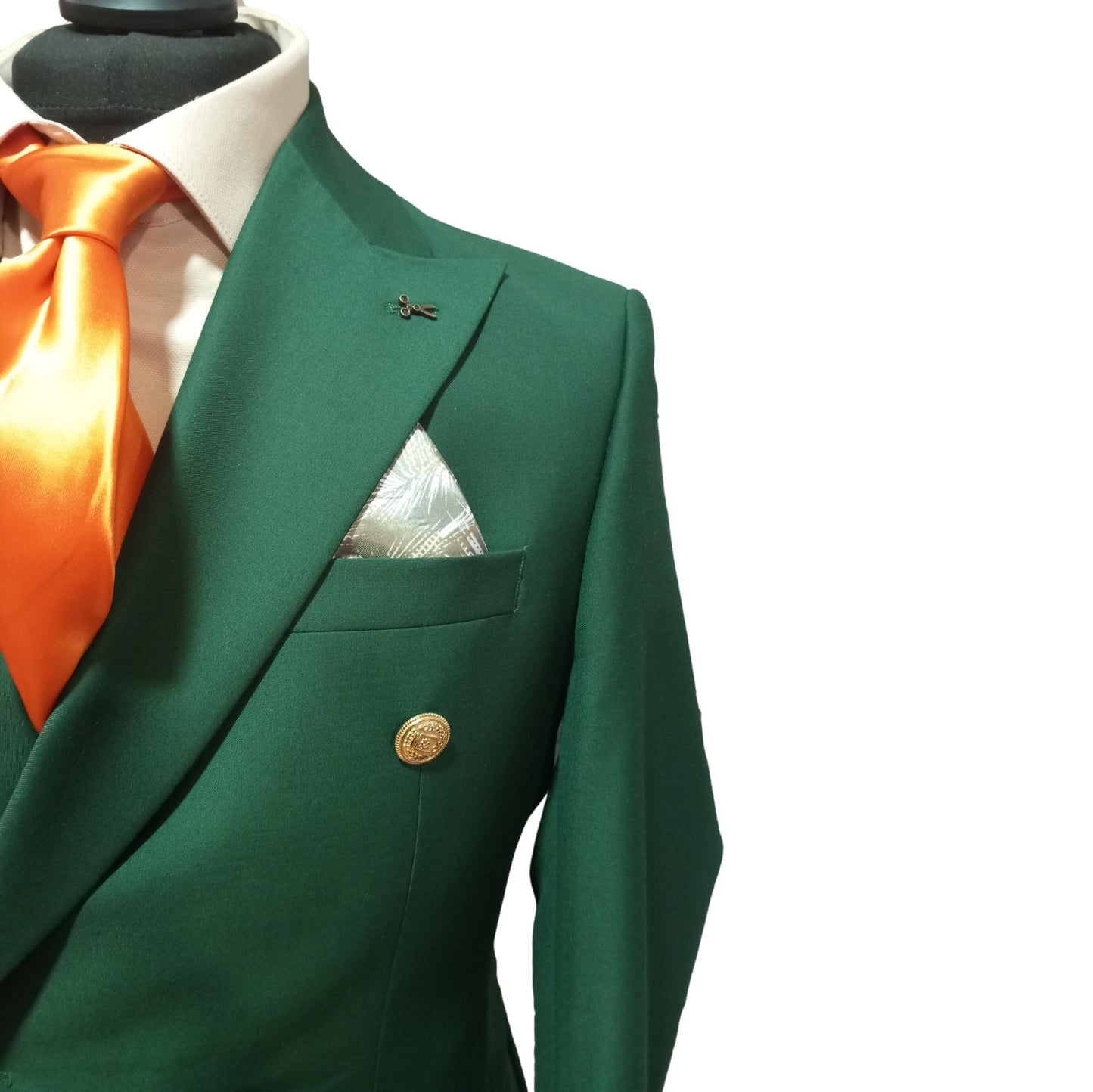 Costume blazer croisé vert : Marvin