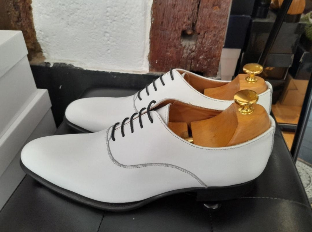 Chaussure richelieu blanc - Diego