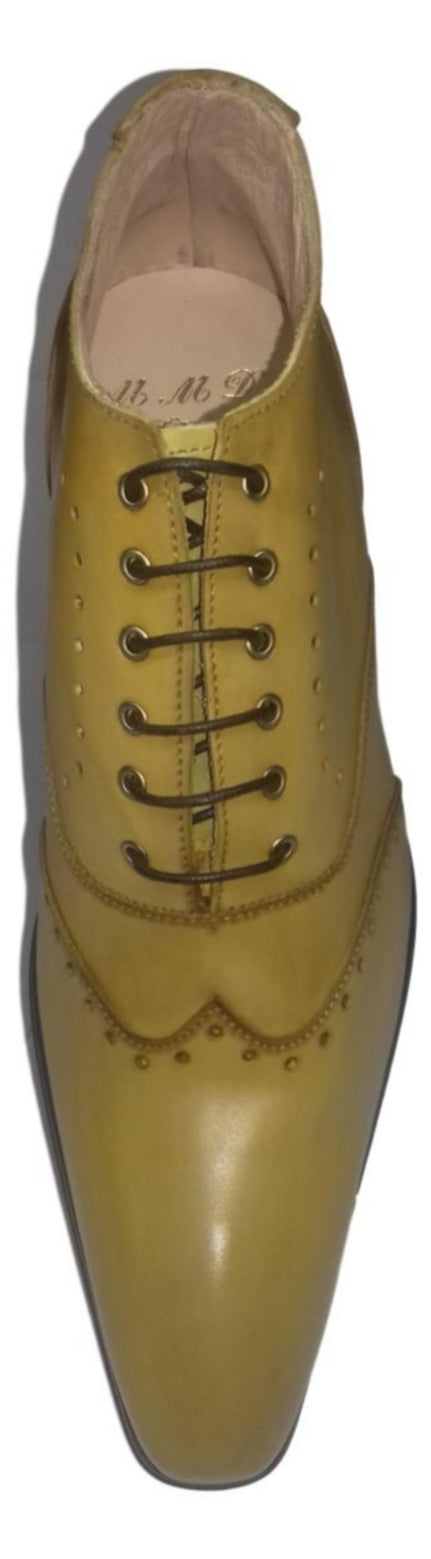 Mini boot Latina jaune moutarde