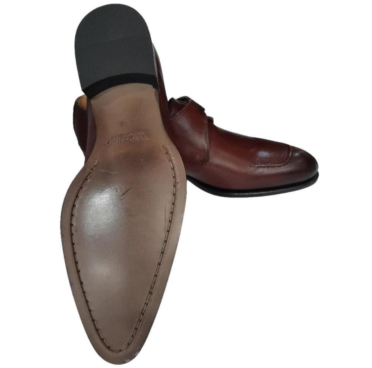 Chaussure derby à boucle marron - Vérone