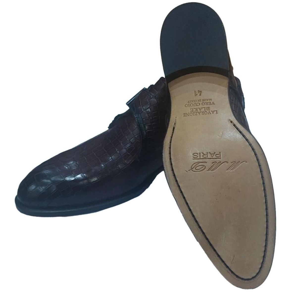 Chaussure derby à boucle marron foncé - Laredo