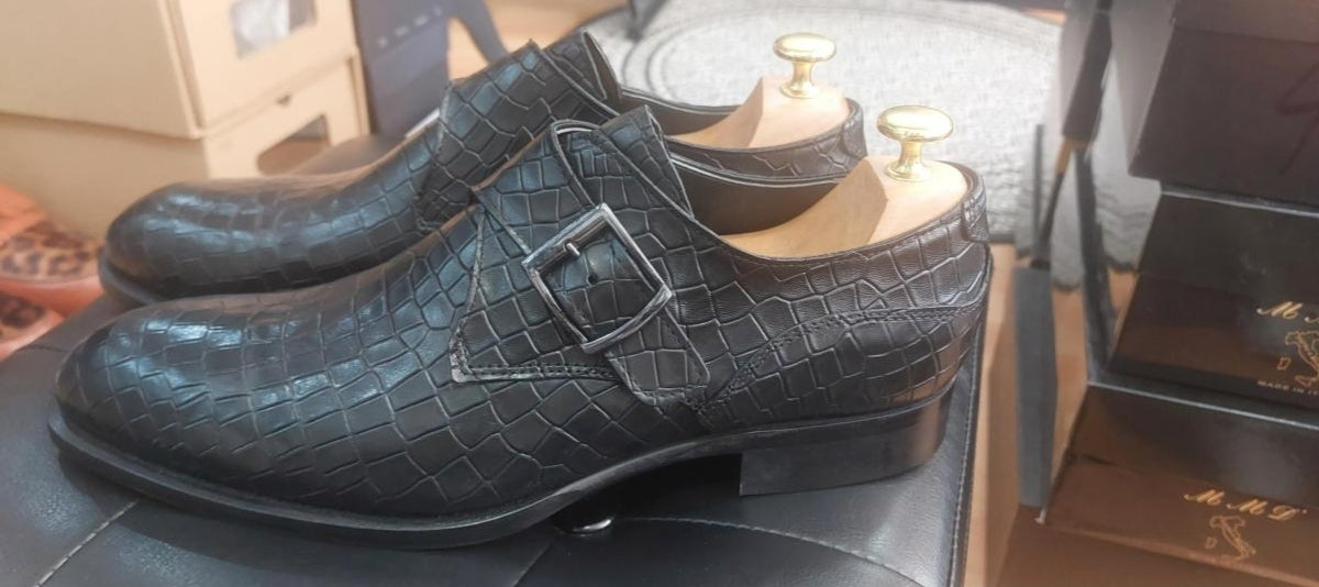 Chaussure derby à boucle noir - Laredo