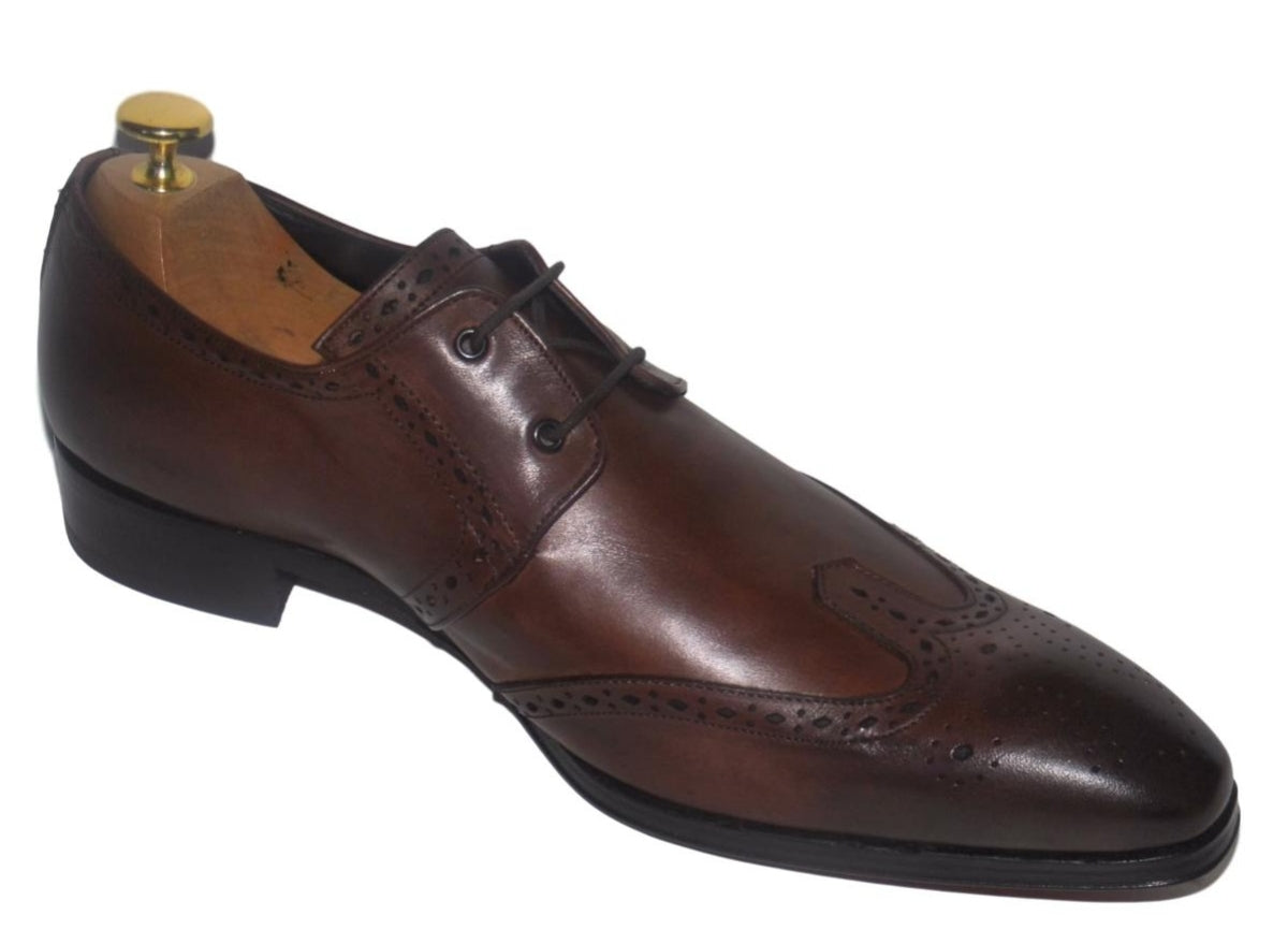 Chaussure Derby marron cognac - Campanie