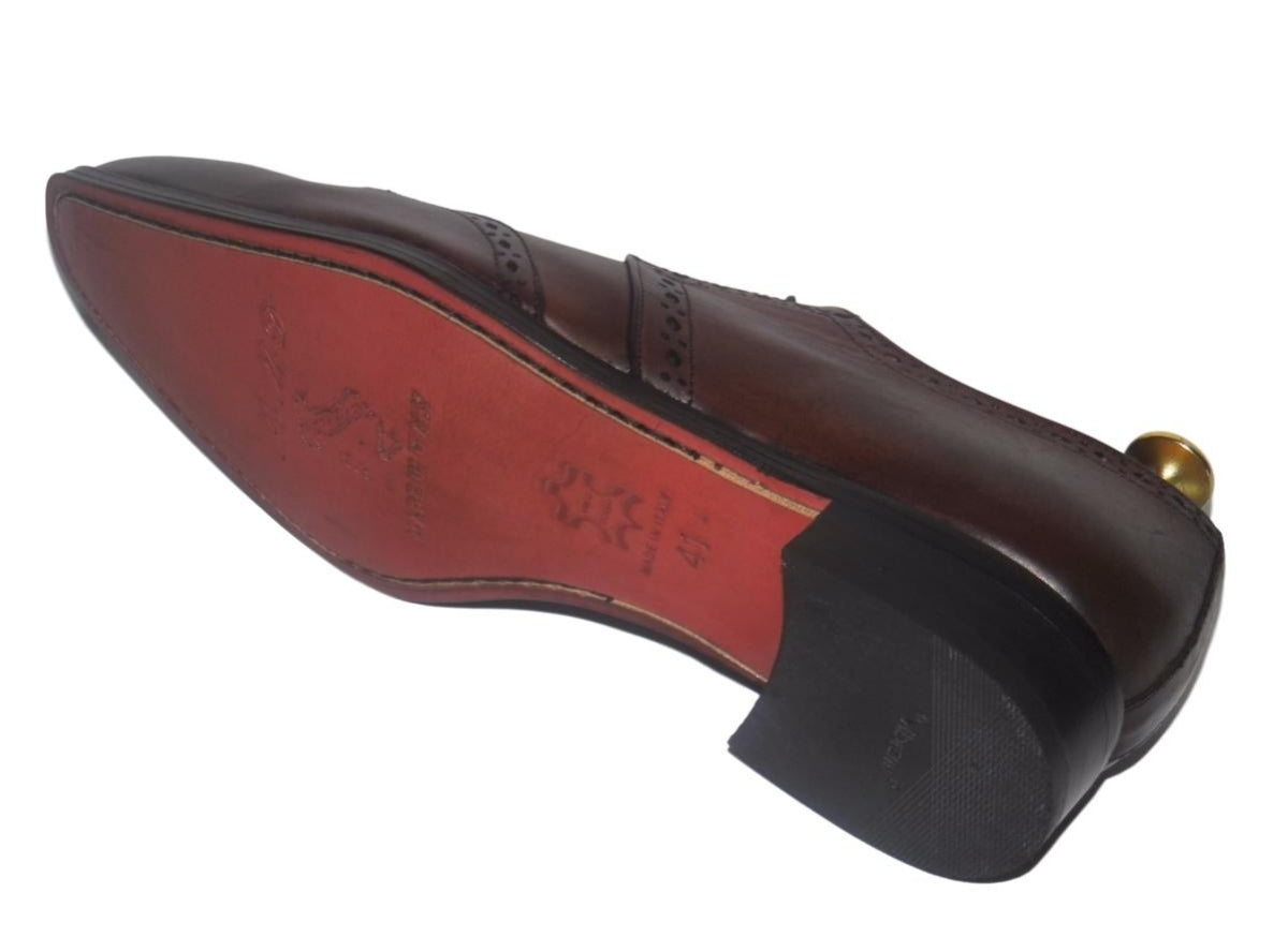Chaussure Derby marron cognac - Campanie