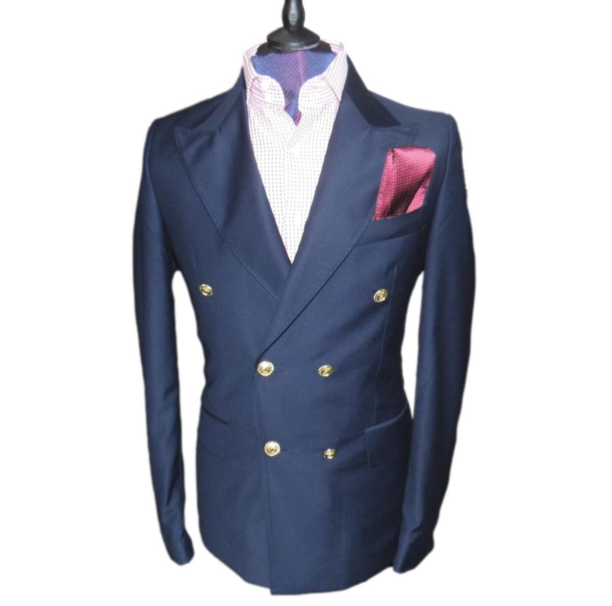 Costume blazer croisé bleu : Marvin