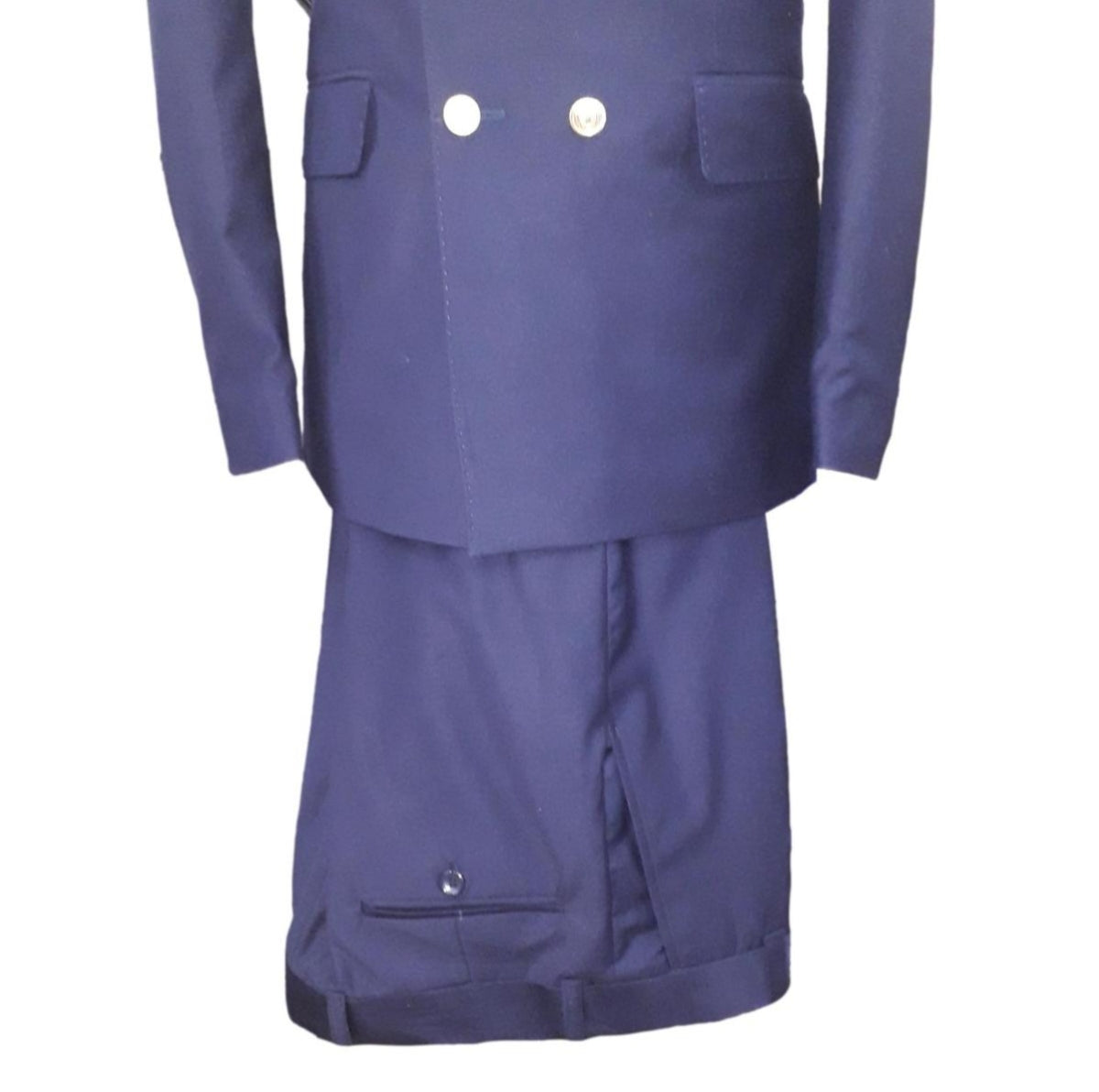 Costume blazer croisé bleu : Marvin