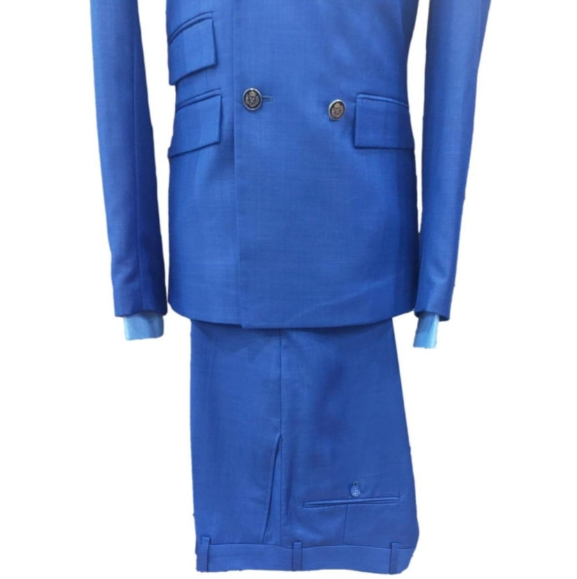 Costume blazer croisé bleu royal : Blaise