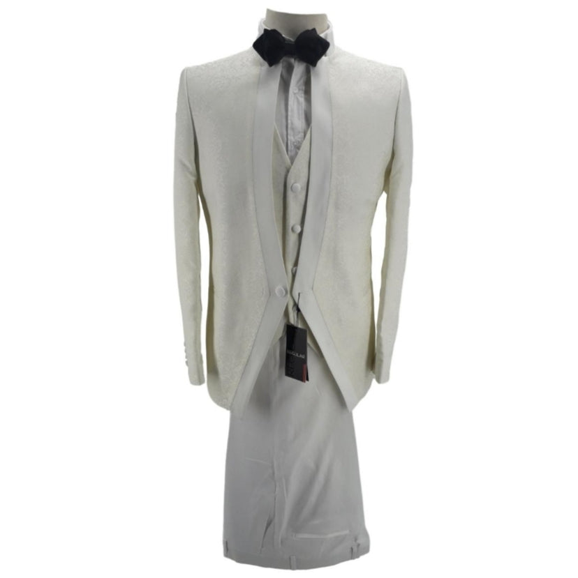 Costume de cérémonie 3 pièces beige : Gentile