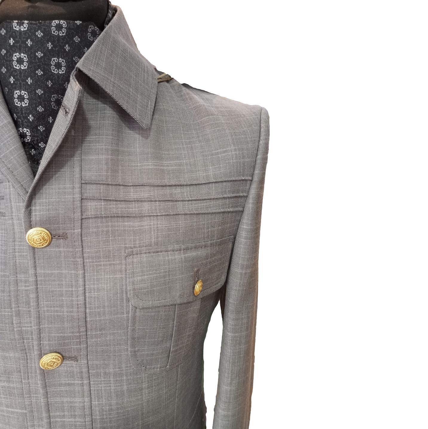 Costume safari gris : Jason