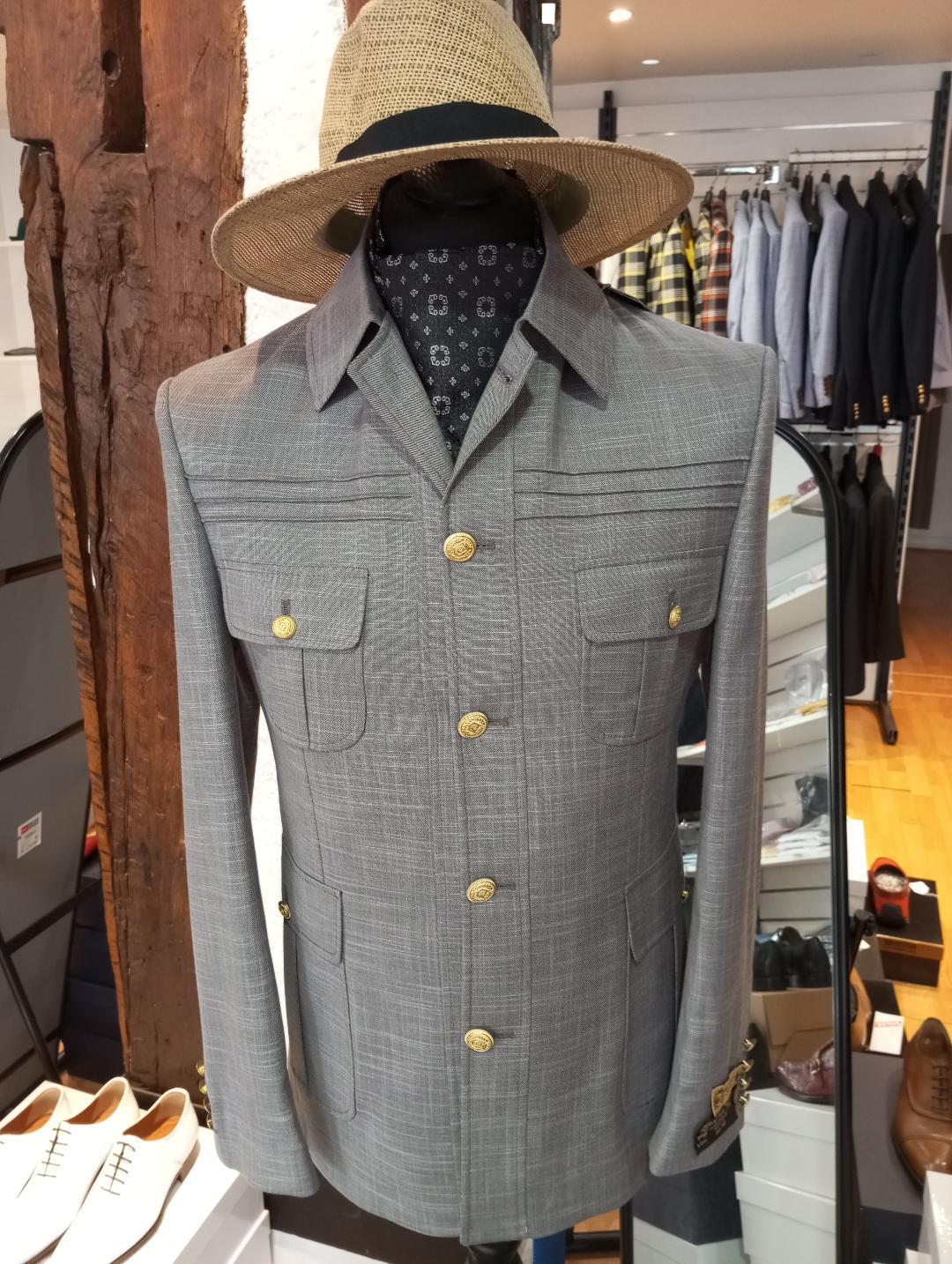 Costume safari gris : Jason