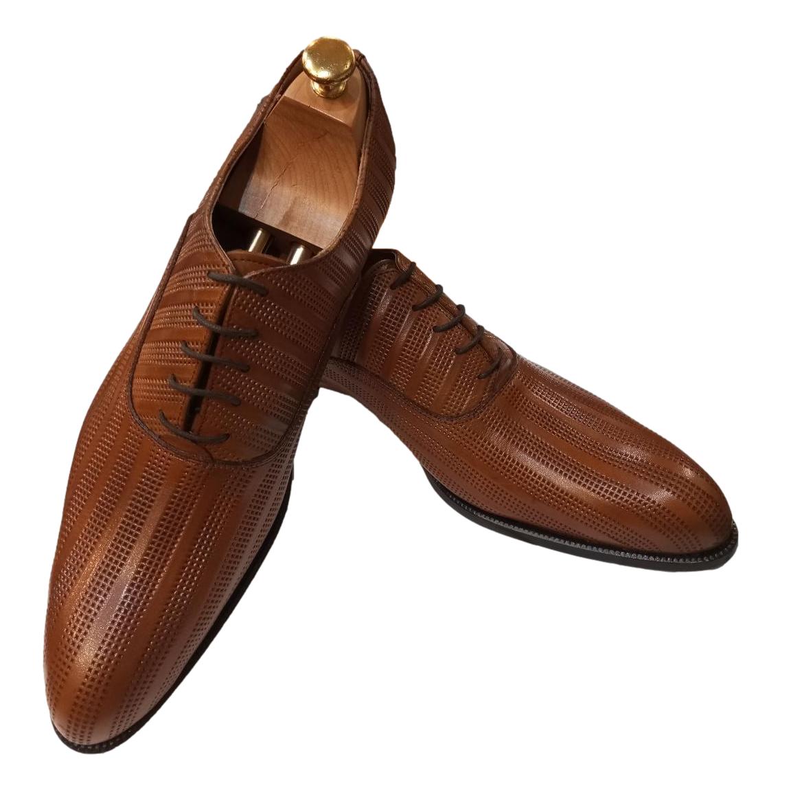 Chaussure richelieu marron clair : Atlanta