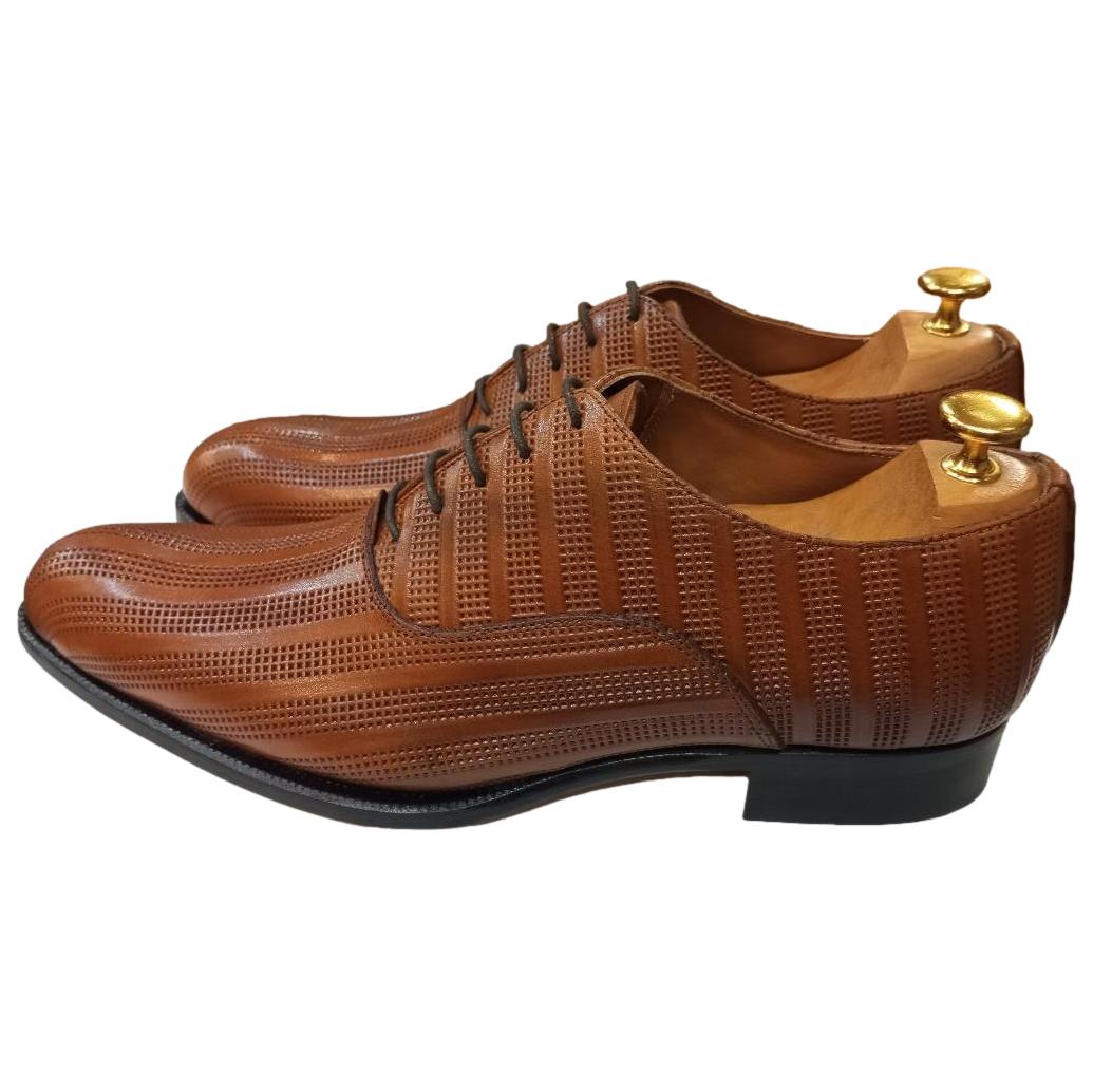 Chaussure richelieu marron clair : Atlanta