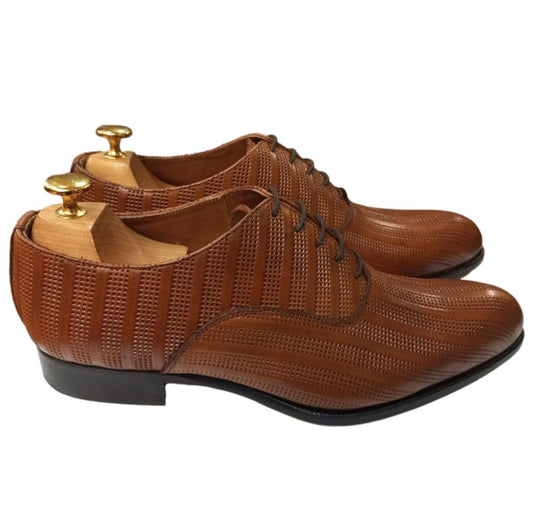 Chaussure richelieu marron clair : Atlanta