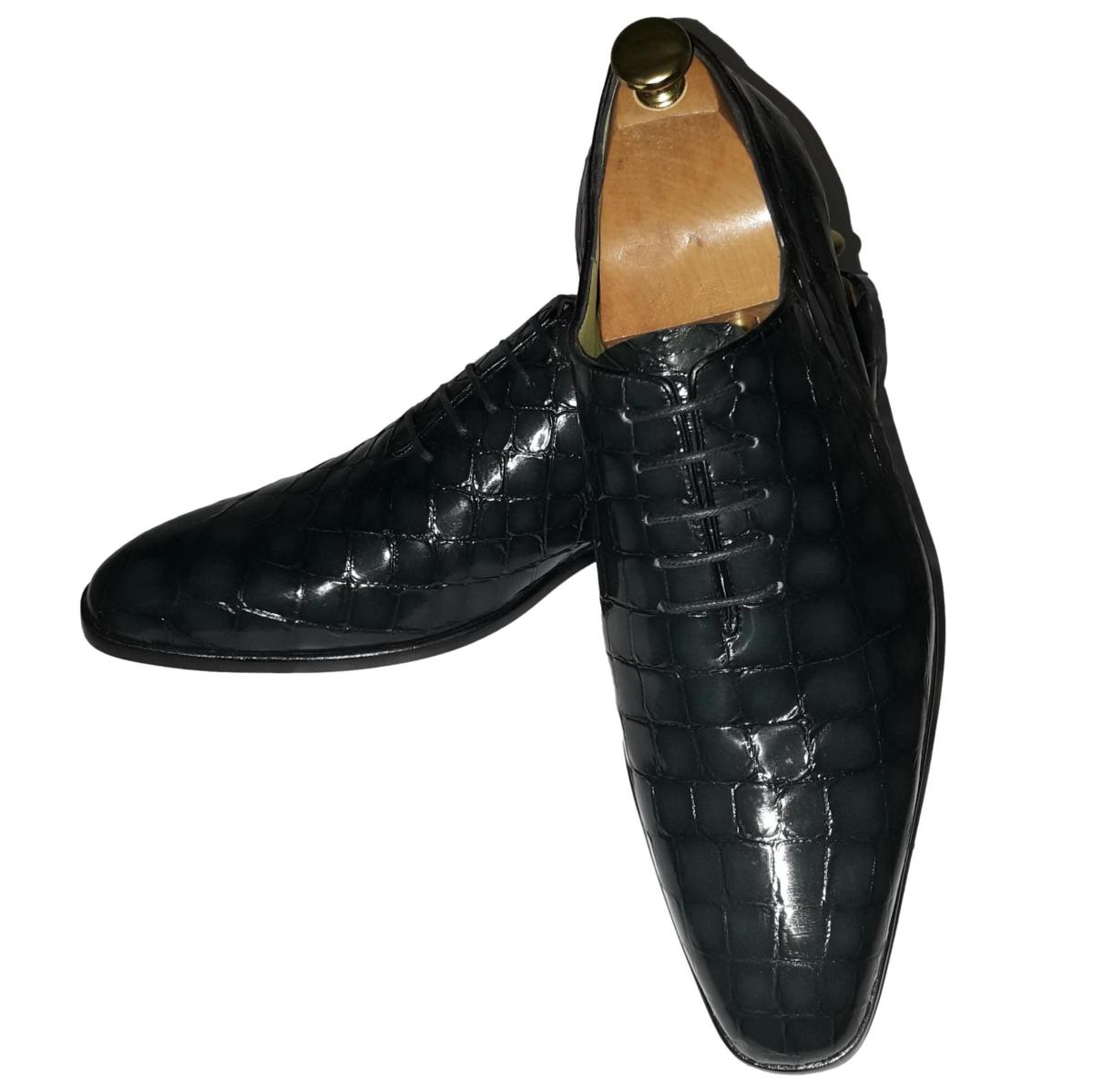 Chaussures costume vernies homme Chaussures cuir lacets vernis noir