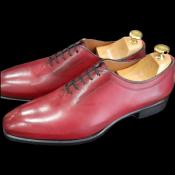 Chaussure richelieu rouge - Georgia