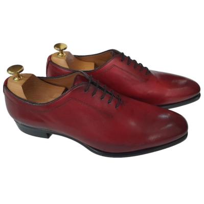 Chaussure richelieu rouge - Georgia