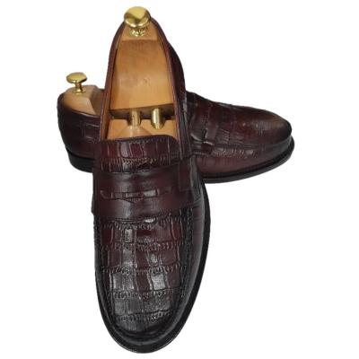 Mocassin cuir marron - Oxford