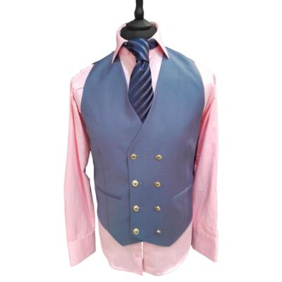 Costume homme 3 pièces bleu : Achile