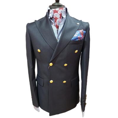 Costume blazer croisé bleu de nuit : Marvin