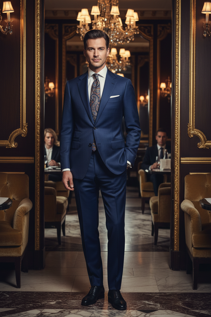 Costume bleu marine homme : le classique indémodable | MIMAMOD'