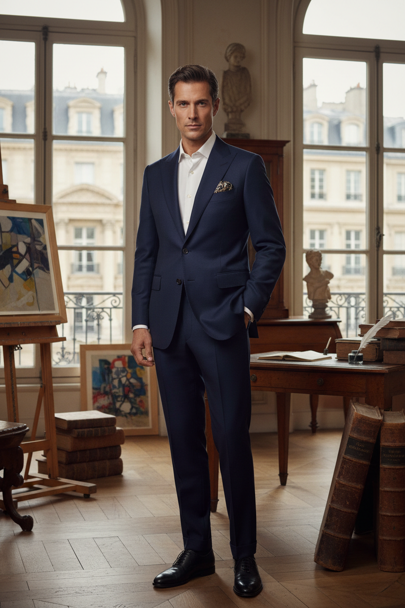 Costume bleu de nuit homme : l'élégance absolue | MIMAMOD'