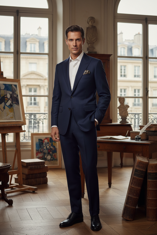 Costume bleu de nuit homme : l'élégance absolue | MIMAMOD'