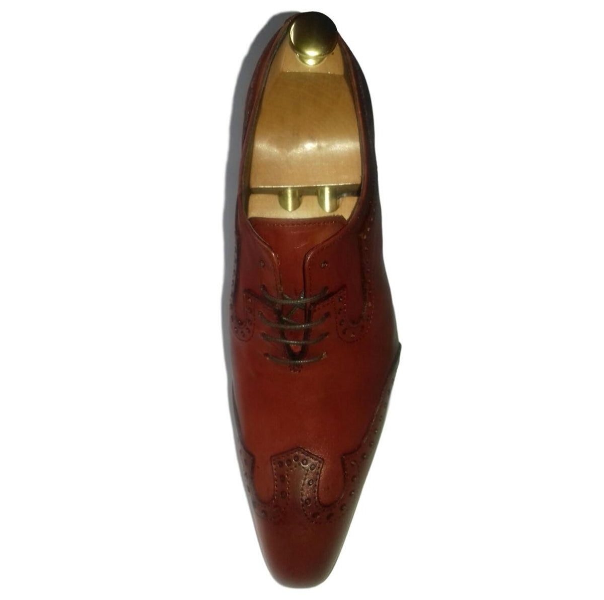 Chaussure richelieu marron cognac - West