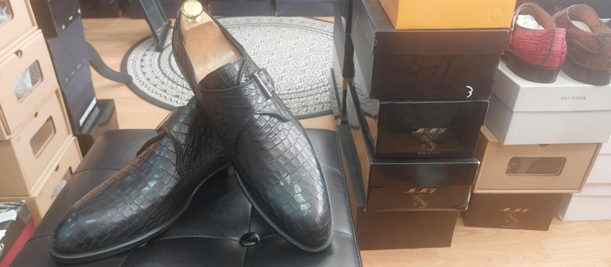 Chaussure derby à boucle noir - Laredo