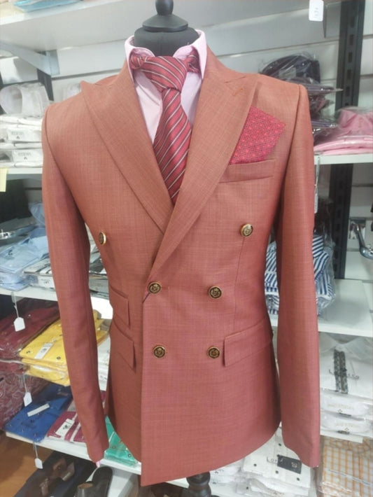Costume blazer croisé bordeaux : Blaise