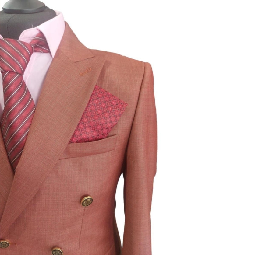 Costume blazer croisé bordeaux : Blaise