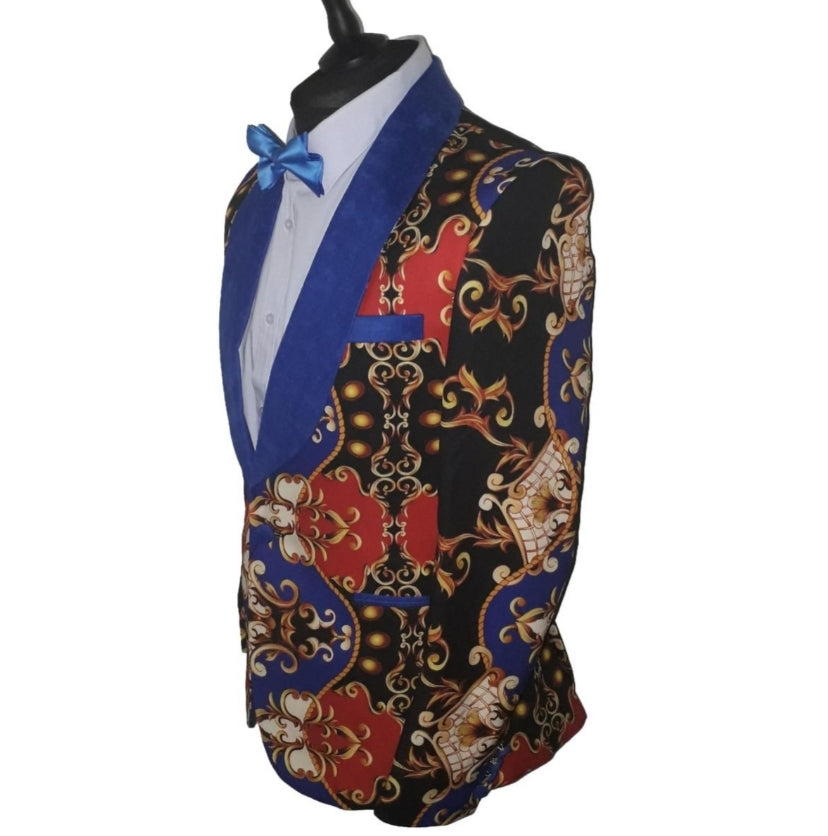 Costume de cérémonie à fleurs multicolore : Enzo