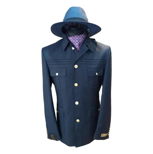 Costume safari bleu : Jason
