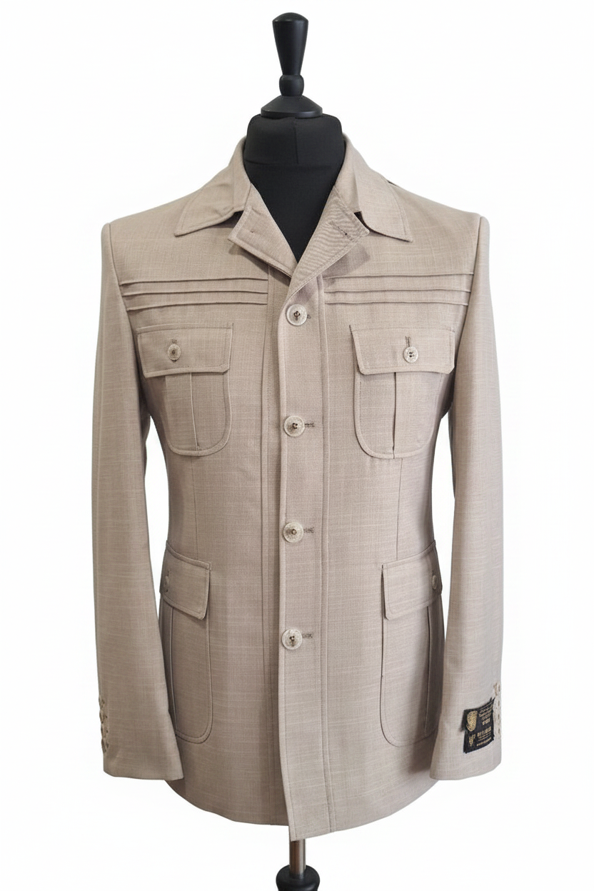 Costume safari beige : Bilbao
