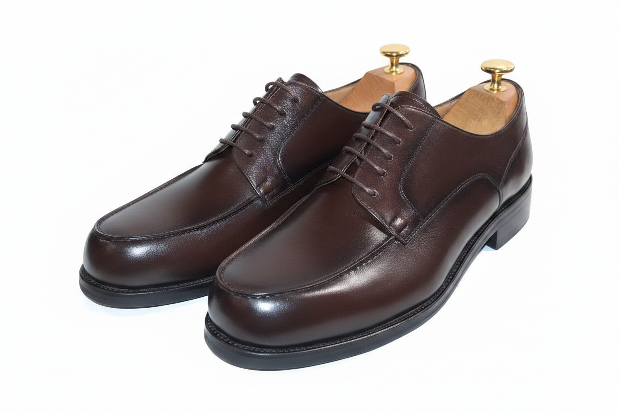 Chaussure derby golf marron foncé : Garry
