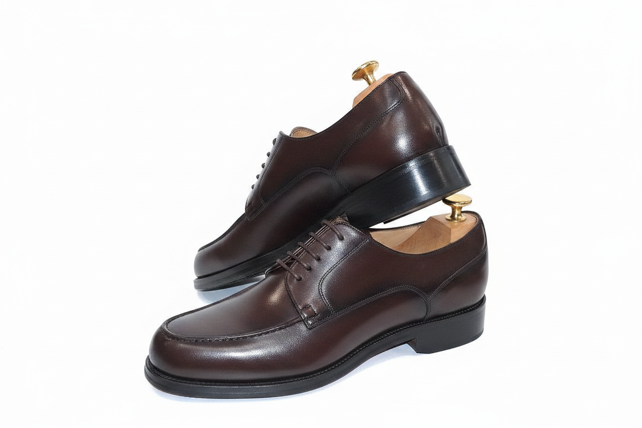 Chaussure derby golf marron foncé : Garry