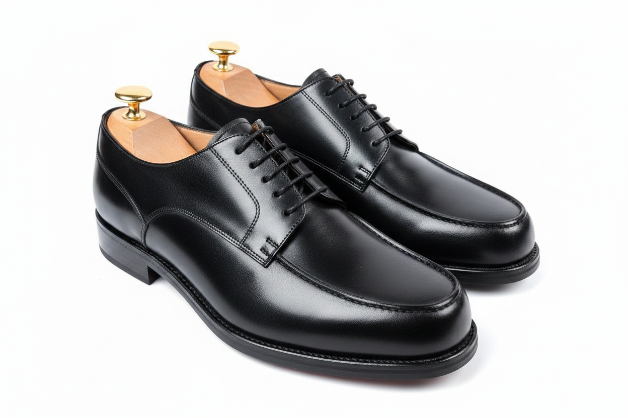 Chaussure derby golf noir : Garry