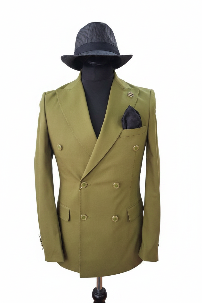 Veste blazer vert olive : Armel