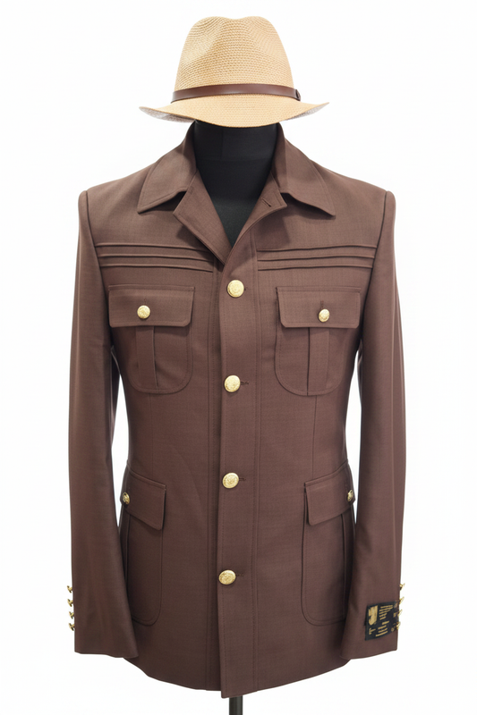 Costume safari marron : Bilbao