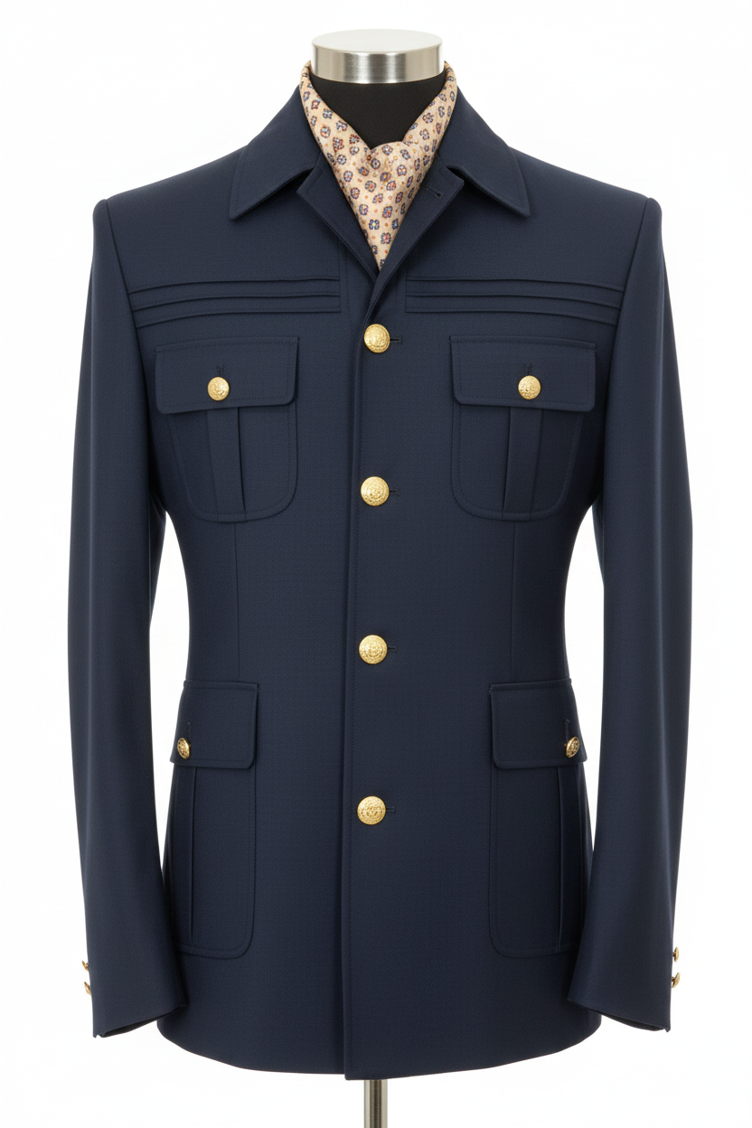 Costume safari bleu marine : Bilbao