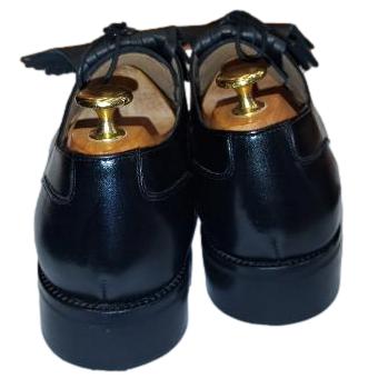 Chaussure derby homme cuir golf noir élégante - Garry
