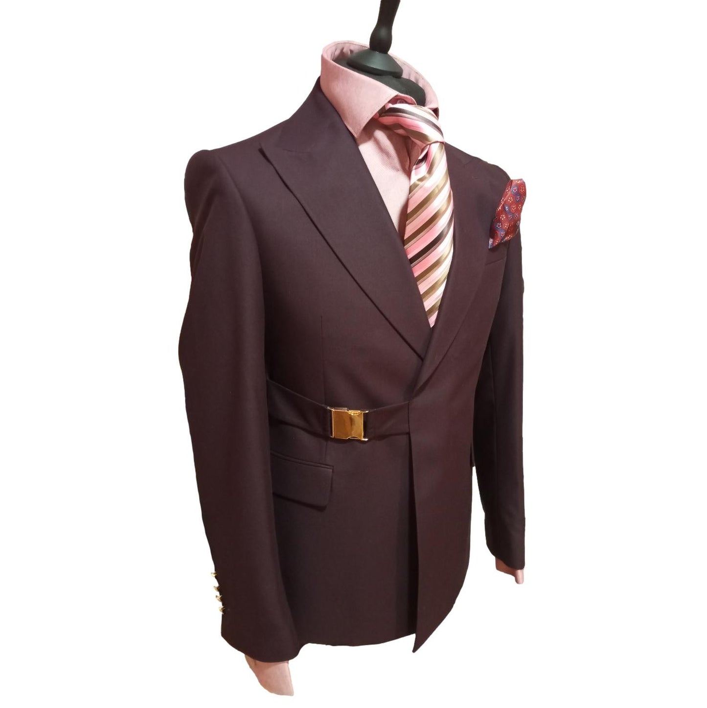 Costume blazer croisé violet : Brice