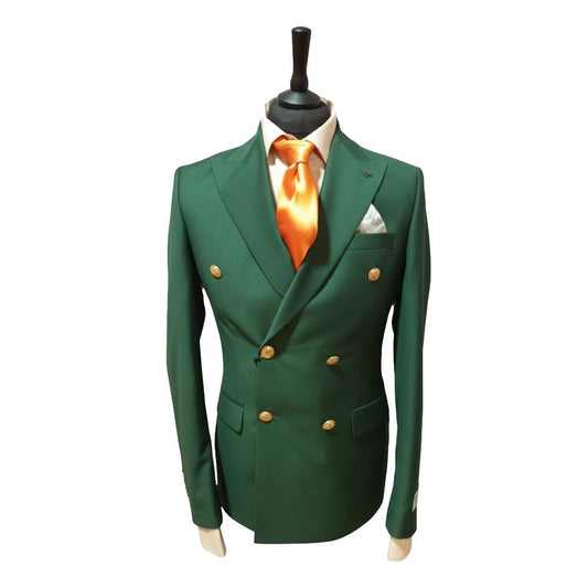 Costume blazer croisé vert : Marvin